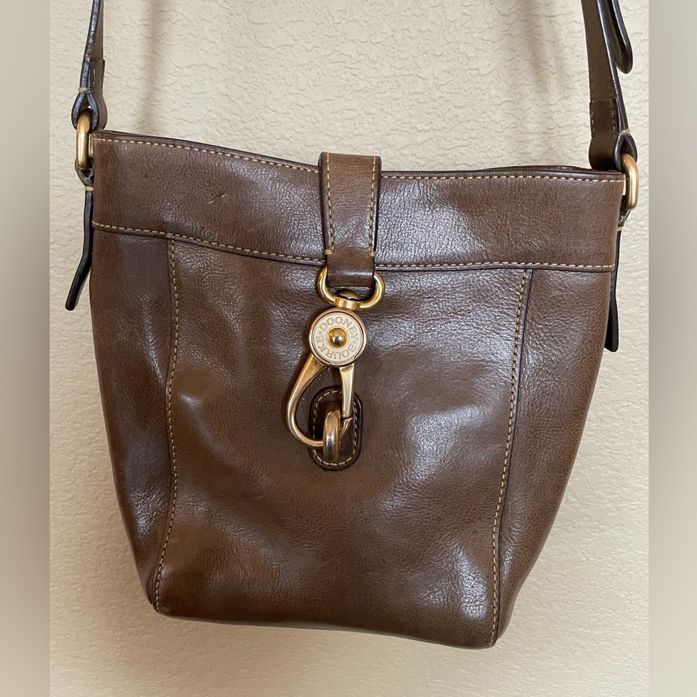 Dooney & Bourke grey crossbody purse